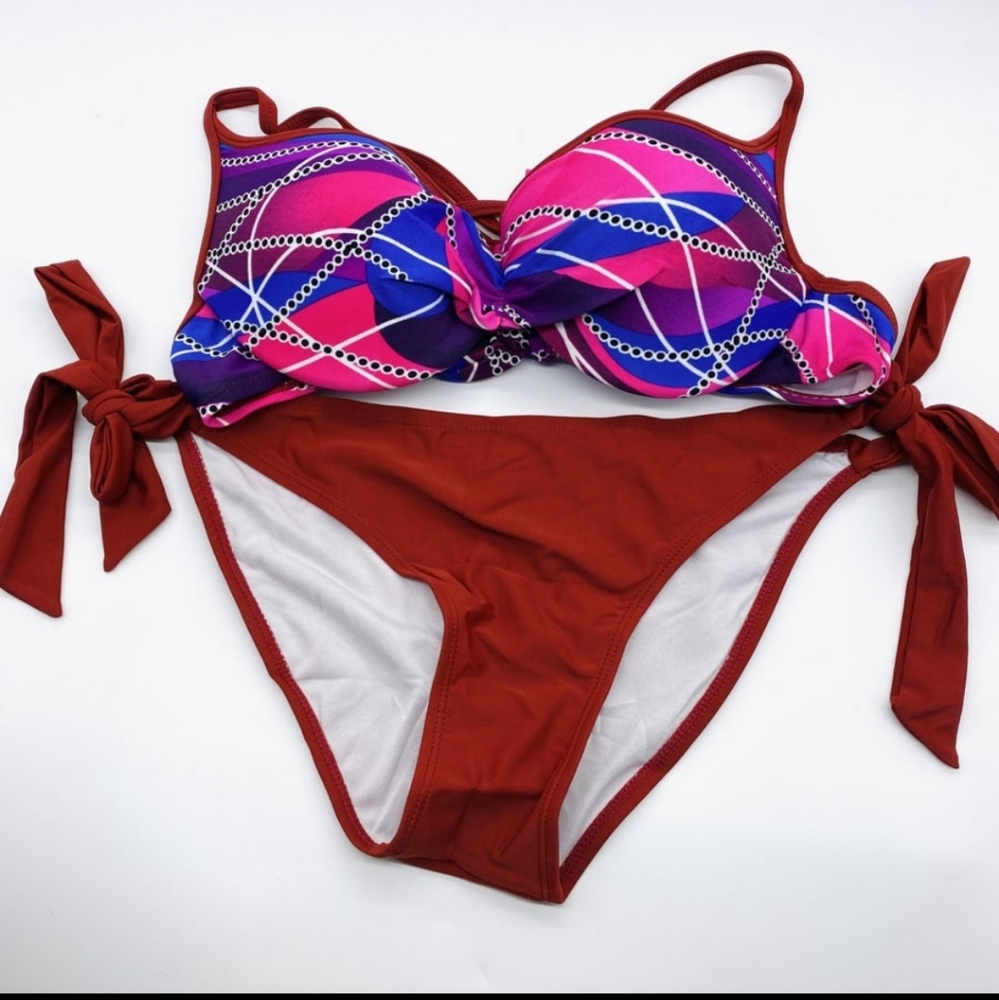 Colorful bikini